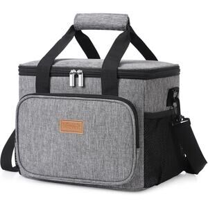 Lunch Bag 15L Insulated Cooler Tote Leakproof Thermal for Men Women